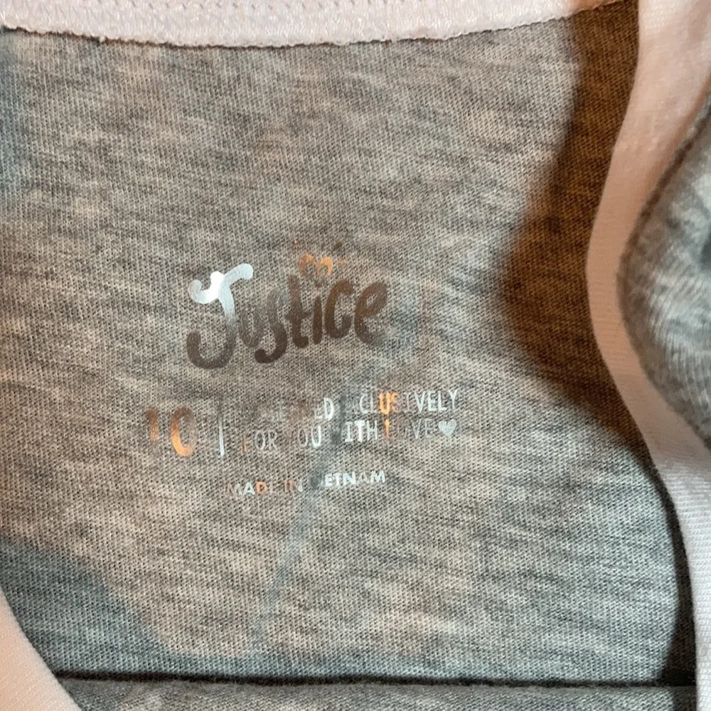 Justice K Bye Size 10 Long‎ Sleeve (Girls)